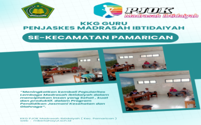 Kegiatan KKG PJOK Madrasah Ibtidaiyah Se-Kecamatan Pamarican T.P 2025/2026